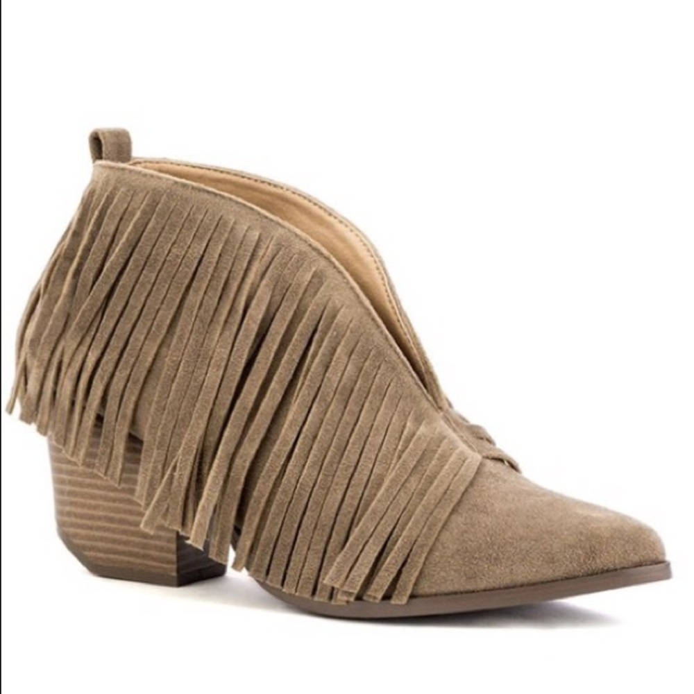 Fringe Booties